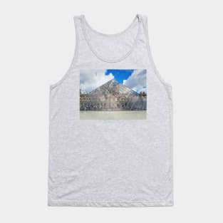 glass pyramid Louvre Tank Top